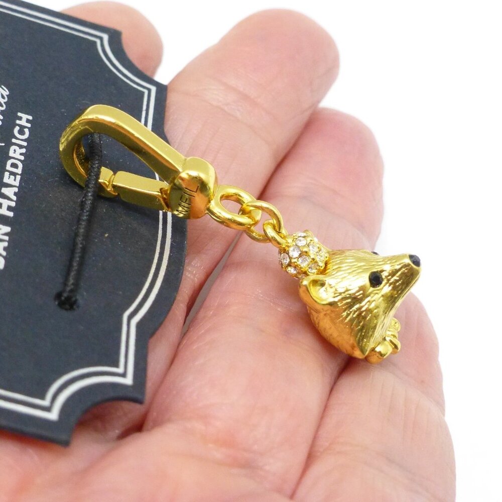 New My Flat in London Tally Ho fox charm gold pendant bracelet purse necklace - Picture 3 of 5